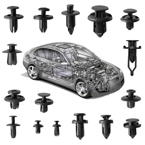 660-piece car fastener automatic fastener push-decorative plastic clip pin rivet bumper kit