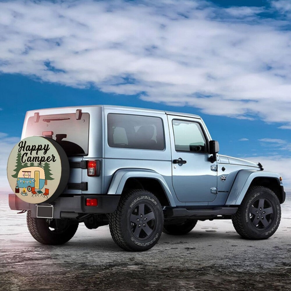 16 Universal Car Tire Cover Spare Wheel Protector for Diameter 76-79cm/29-31in
