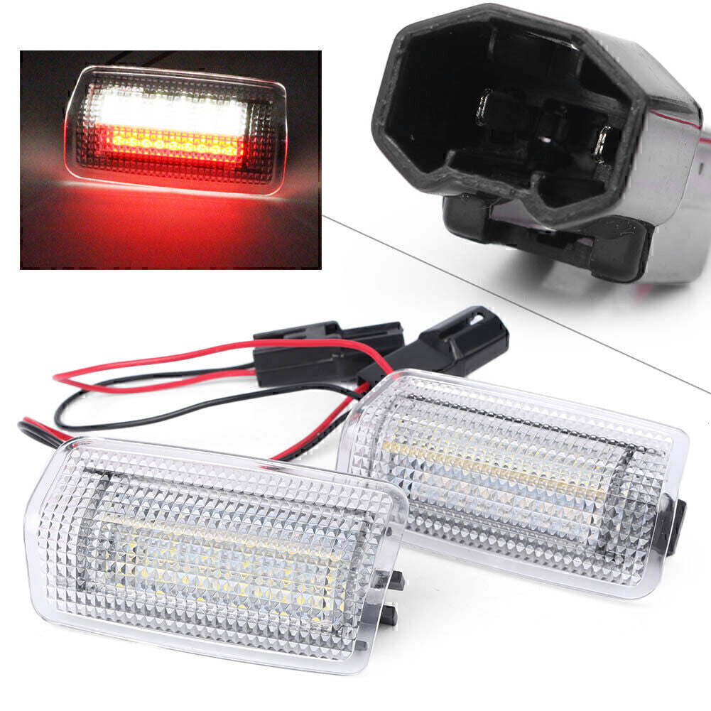 LED Side Door Courtesy Lights Welcome Lamp for Toyota for Lexus White/Red Light po