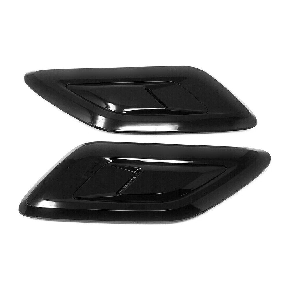 Black Front Hood Upper Vents Cover Fit for Land Rover for Range Rover Sport 2018-2021