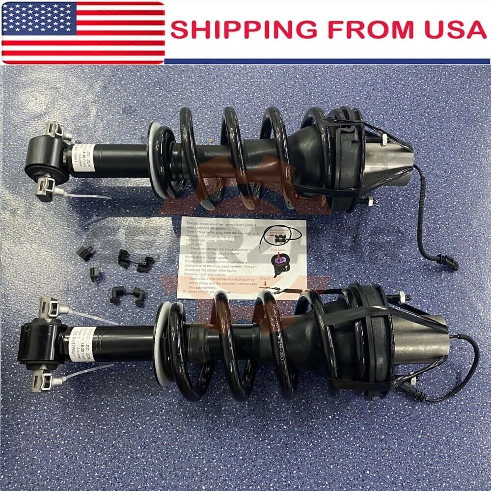 Pair Front Shock Struts Assys Fit for Escalade Tahoe for Yukon Denali MagneRide 84176631