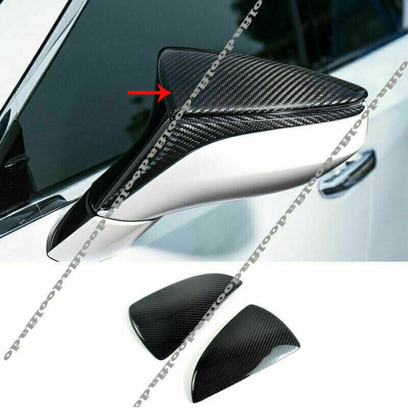 Real Carbon Car Side Rear View Mirror Cover Cap for Lexus UX for ES LC LS RC IS RS