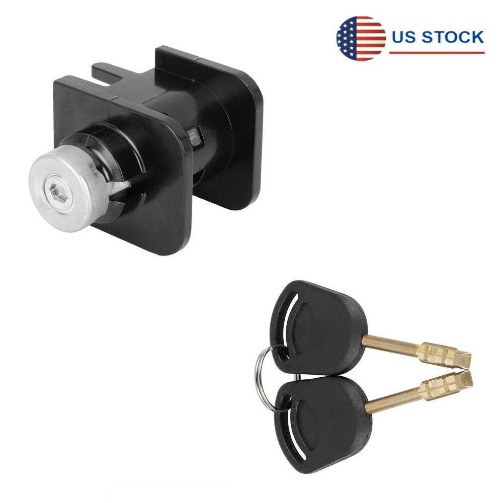 Fit for Ford Transit Connect Engine Hood Lock Latch Catch Cylinder w/ 2 Key