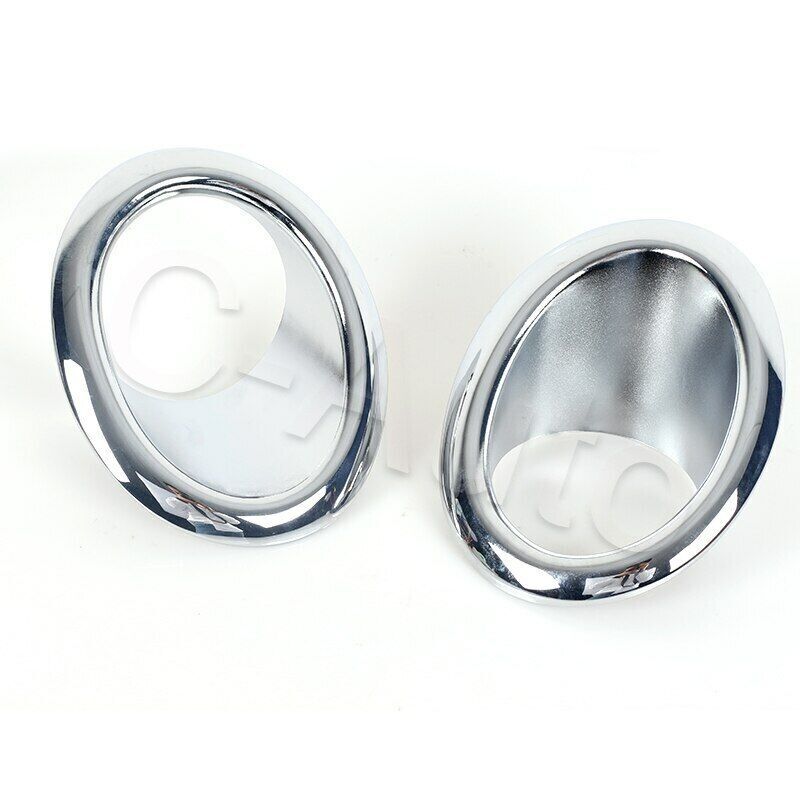 Chrome Front Fog Light Cover Trim Left / Right for NISSAN X-TRAIL T31 2011 2012