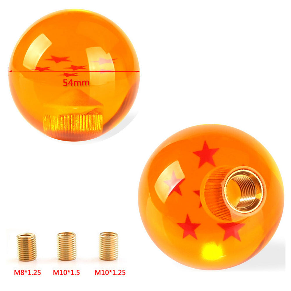 Dragon Ball Shift Knob Shifter with Adapter Universal Manual Transmission