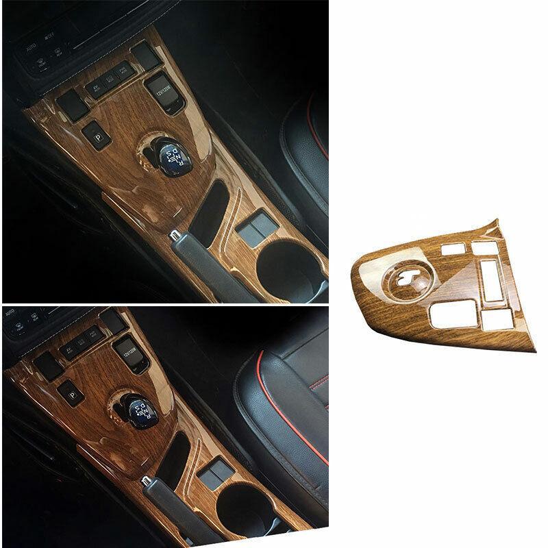 Peach Wood Grain Central Console Gear Shift Cover for Toyota for Corolla 2014-2018