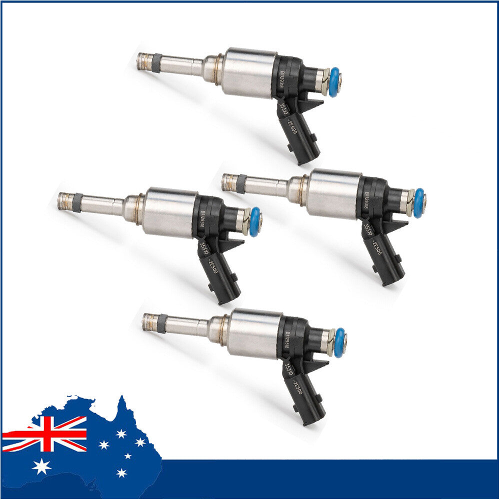 Set of 4 For 2014-2017 for Kia for Hyundai for Elantra 2.0L L4 Fuel Injectors 35310-2E500