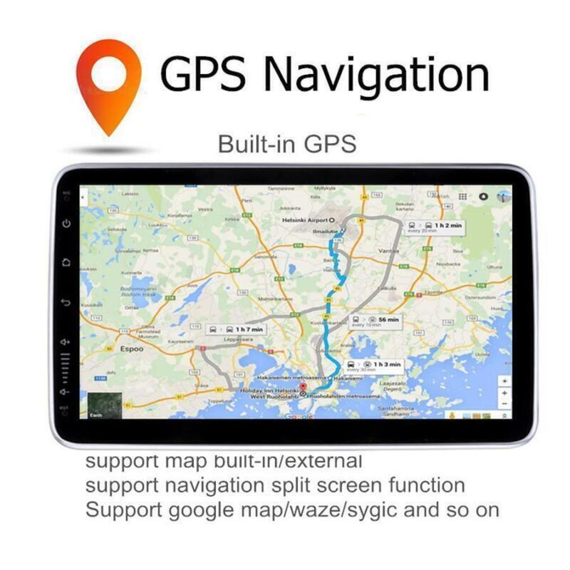 10.1in Wifi 4G 32+2GB Car Stereo FM Radio Multimedia GPS Navi Player Android 9.1