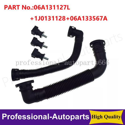 Smoke-generating two-stage air pump breathing hose suitable for Volkswagen Beetle, for Jetta , for Golf , for Passat , for Audi A3