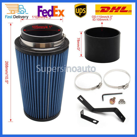 1PC Oiled Cold Air Intake Pipe Fits 7.3L F250 F350 F450 Super Duty