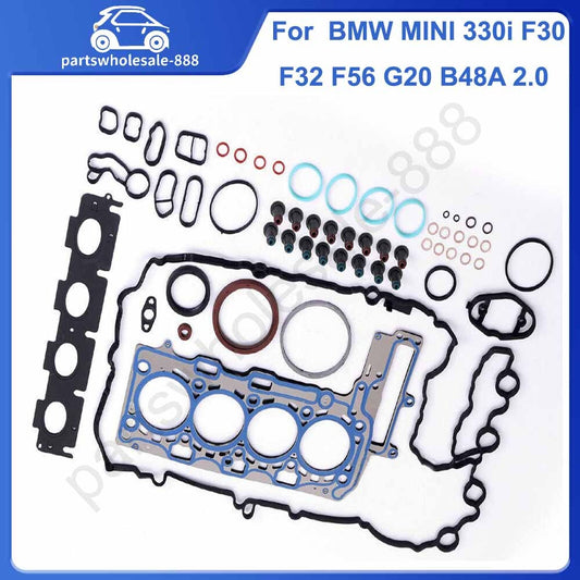 Engine Head Gasket Overhaul Seals Kit for BMW for MINI 330i F30 F32 F56 G20 B48A 2.0