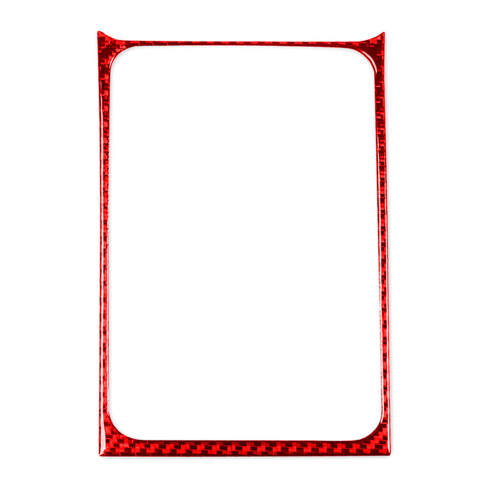 Car Center Water Cup Holder Frame Trim for Volkswagen for Golf 8 MK8 2021-2023 Red
