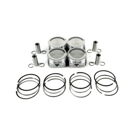 for Audi A4 for VW Beetle for Jetta for Golf GTI 1.8T 20V Engine Pistons / Pins STD 81mm 4x