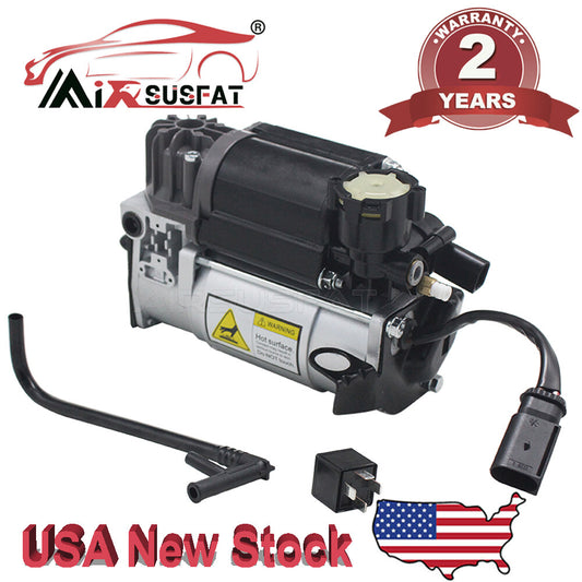 AIRMATIC AIR SUSPENSION COMPRESSOR PUMP W/RELAY for MERCEDES W220 W219 W211