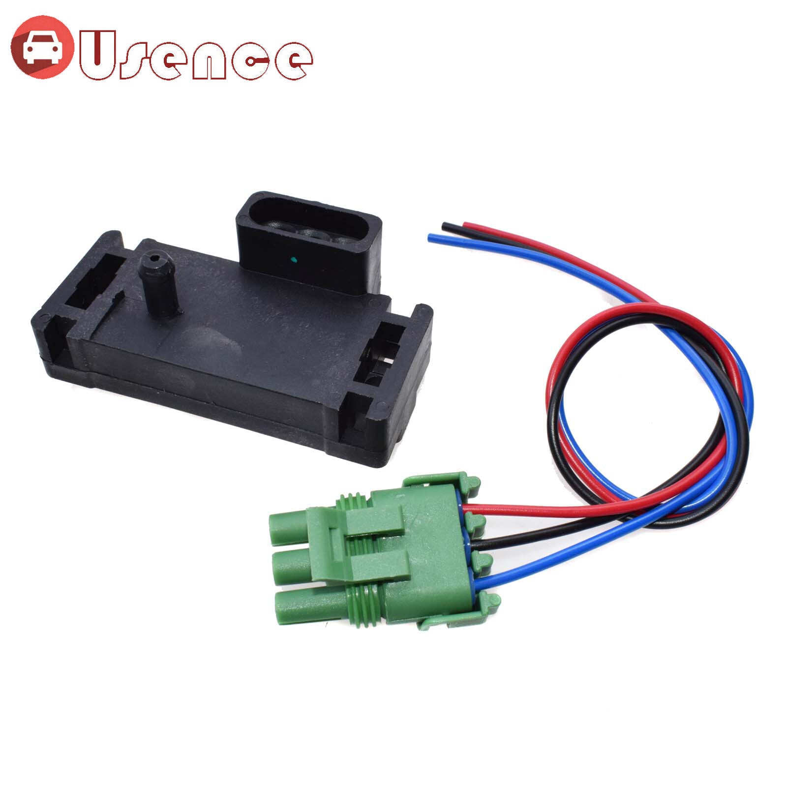 1-Bar MAP Sensor W/Pigtail Connector Plug Wire Set For GM for GMC 16040749 12223861