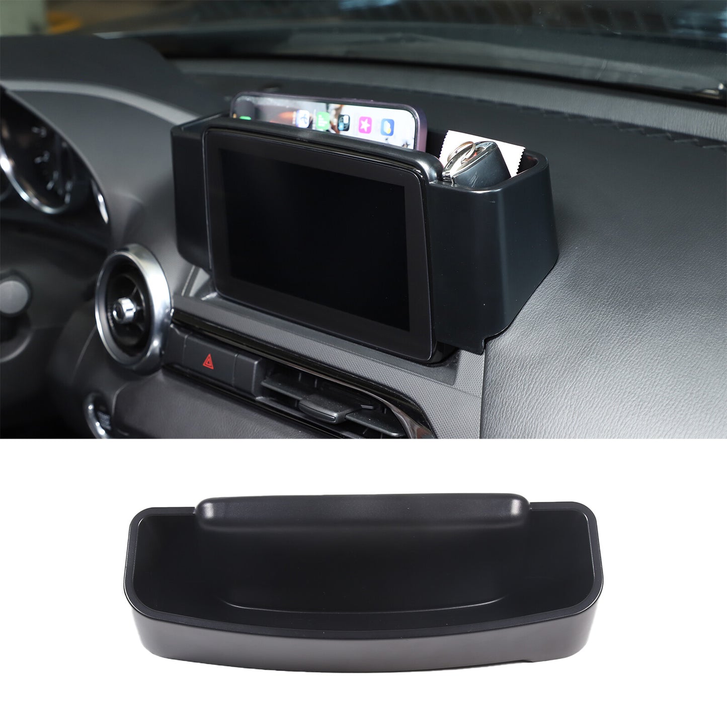 Pear wood rear cup holder cover for Toyota Tundra 2022-2023 USA