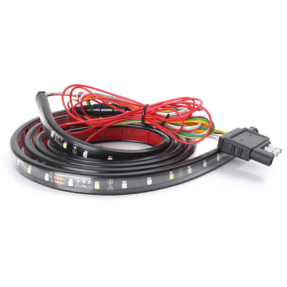 60 5W 90 LED Tailgate Rear Brake Signal Light Strip Bar Flashing DRL lamp
