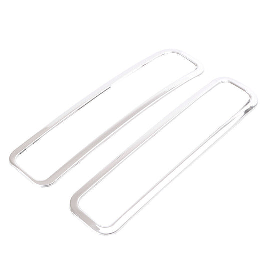 for Cadillac SRX 2010-2015 11 Chrome 2x Car Rear Fog Light Lamp Cover Deco Trims