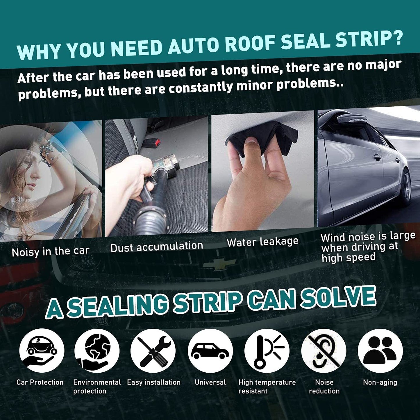 16.5ft for Nissan T Shape Rubber Car Seal Weather Strip Door Edge Moulding Trims