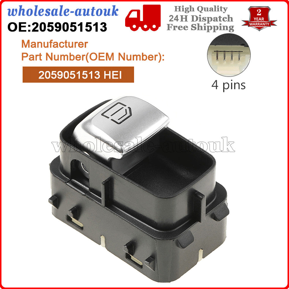 Door Window Control Switch Button for MERCEDES C V Class GLC W205 S205 X253 W447