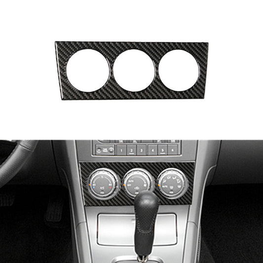 Carbon Fiber Air Conditioner Switch Button Trim Cover for Subaru Forester Type A