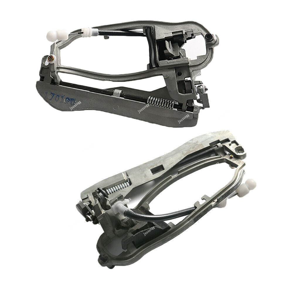 2X Exterior Door Handle Carrier Rear Left Right Side Outside for BMW X5 E53