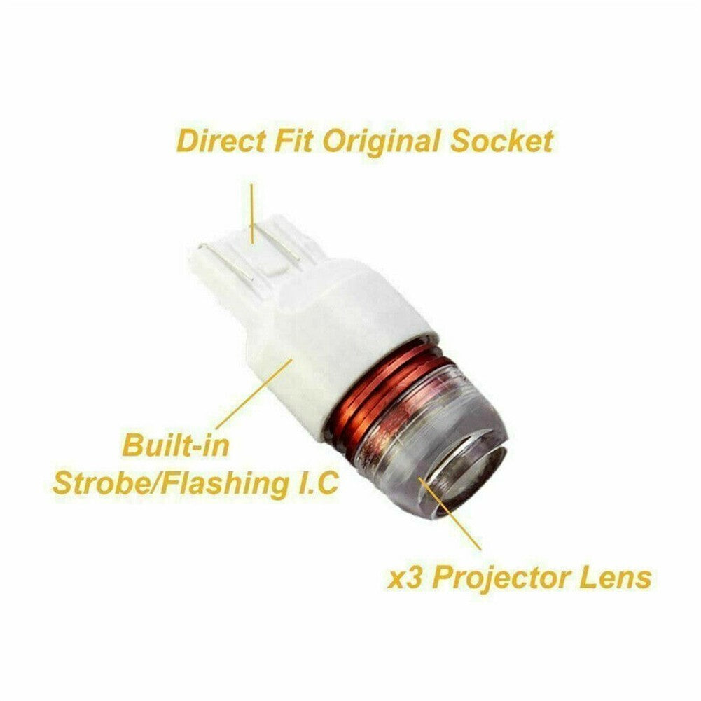 Taillight LED flashing light 12-24 (V) 3W with automatic flashing function