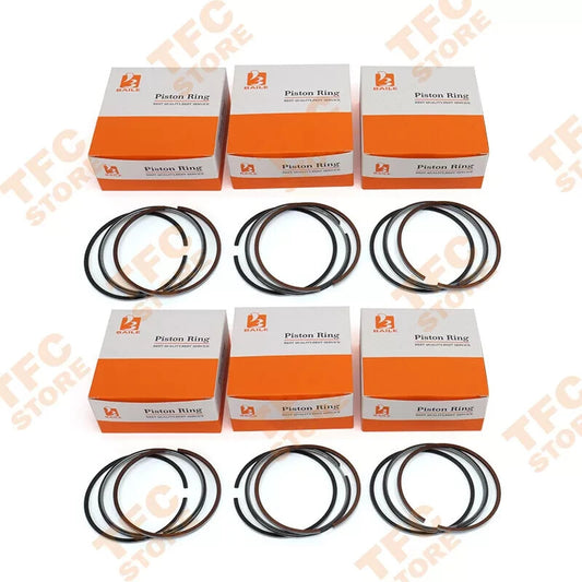 6PCS New for Hino Piston Ring STD Size J08C Engine Spare Parts New