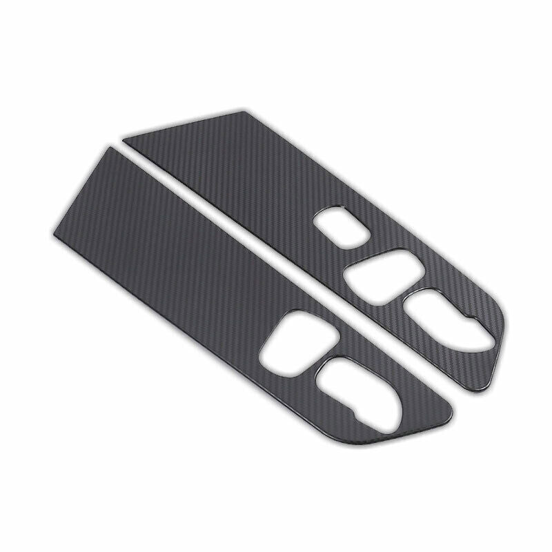 for Seat Adjustment Button Panel Trim for Nissan Altima 2019-2022 Steel Carbon Fiber