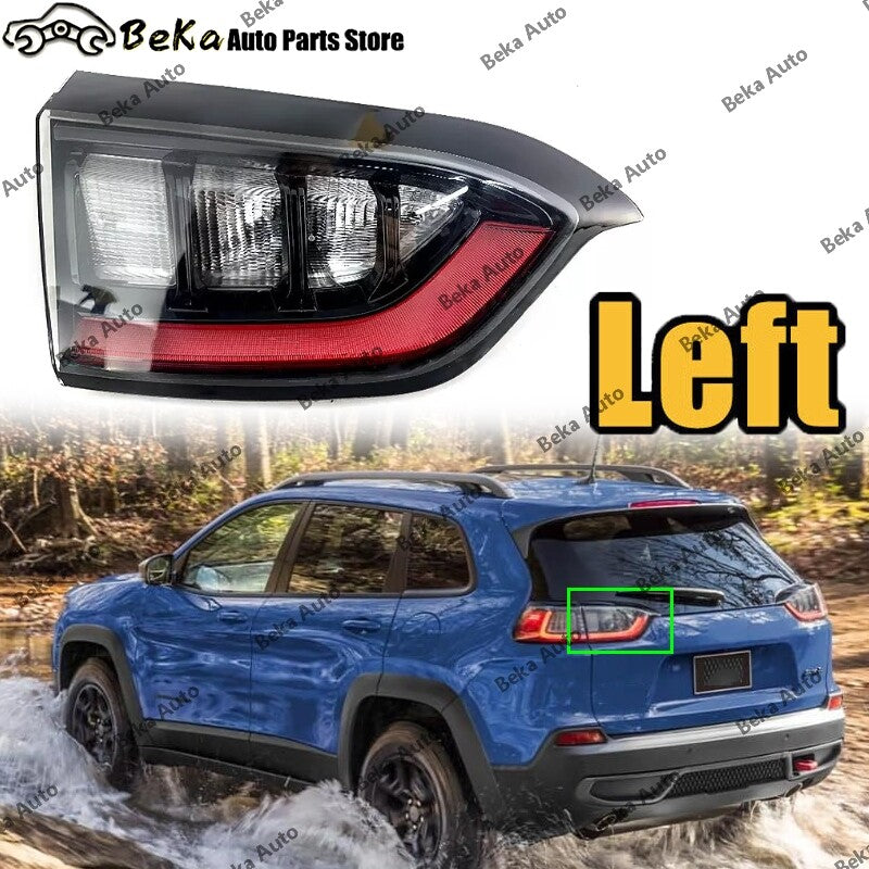 1x Left LED Taillight and Rear Brake Light for 2019, 2020, and 2021 for Jeep Cherokee