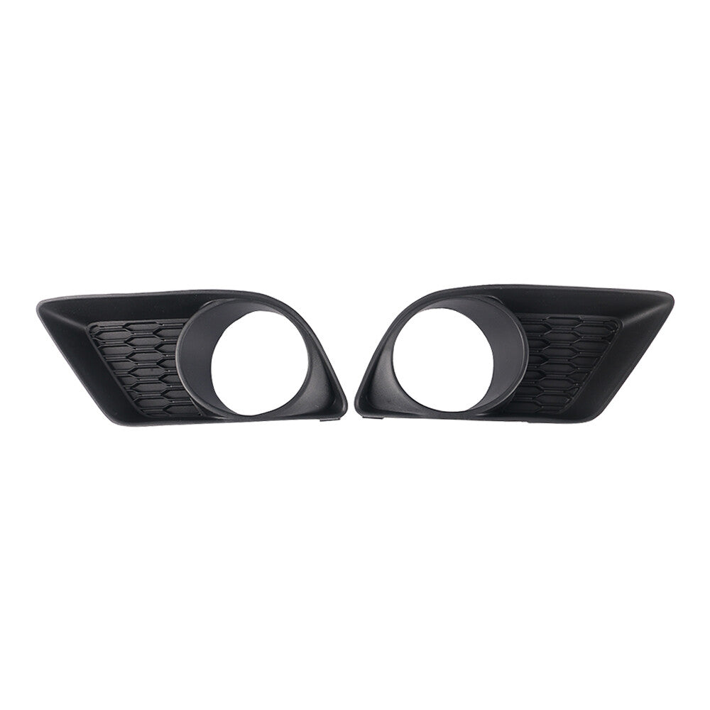 2Pcs Front Fog Light Cover Bezel Black Left+Right For 2011-2014 for Charger