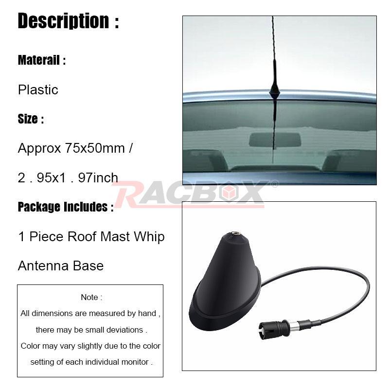 Car Roof Whip Antenna Base Mounting for Toyota for Corolla 03-06 for Mazda 6 03 - 08