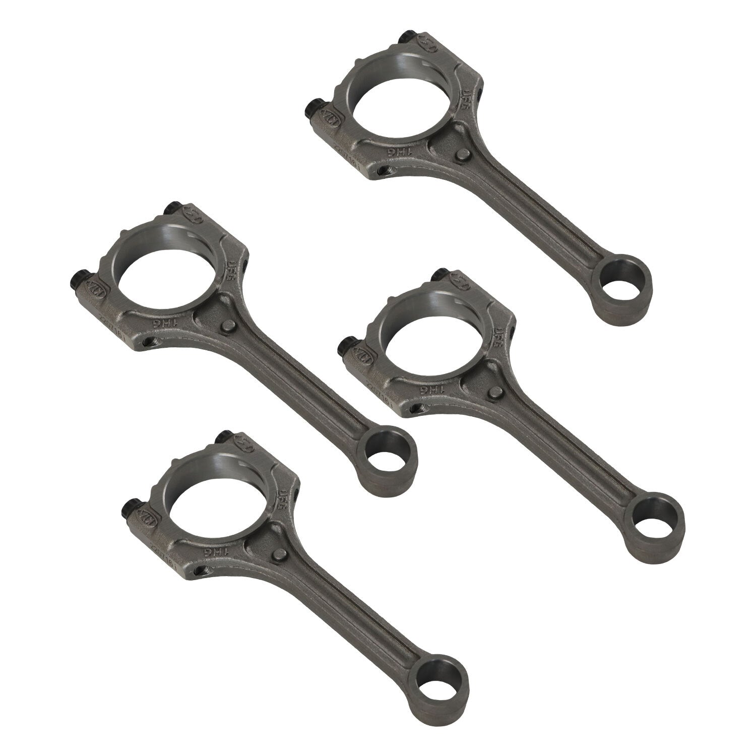 4PCS Connecting Rods + Crankshaft Main Bearing Set for Hyundai for Kia Accent 1.6L
