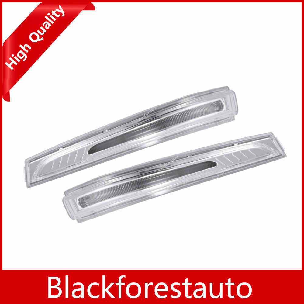 LED Pair Mirror Side Repeater Lamp for Hyundai Santa Fe Right Left Front Clear