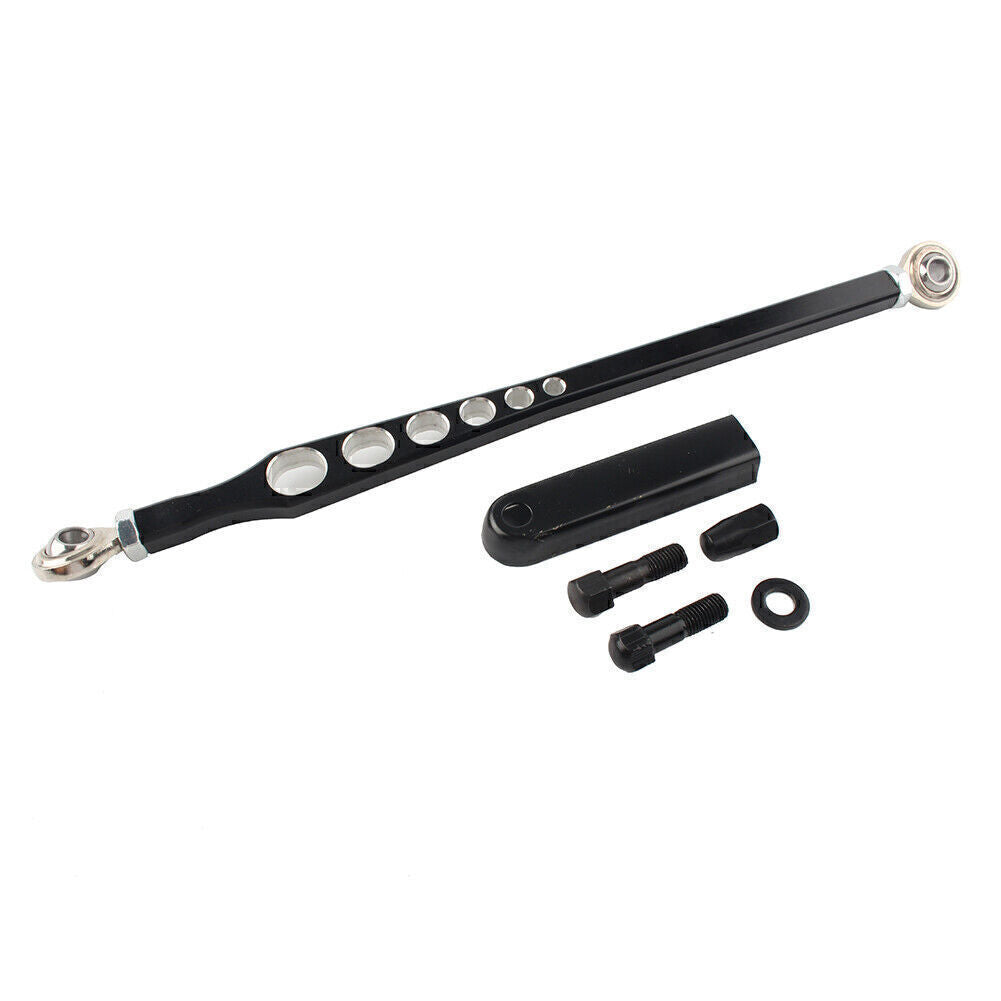 Schalthebel Verkn¨¹pfung Schwarz F¨¹r for Harley Softail Touring Electra Street Glide