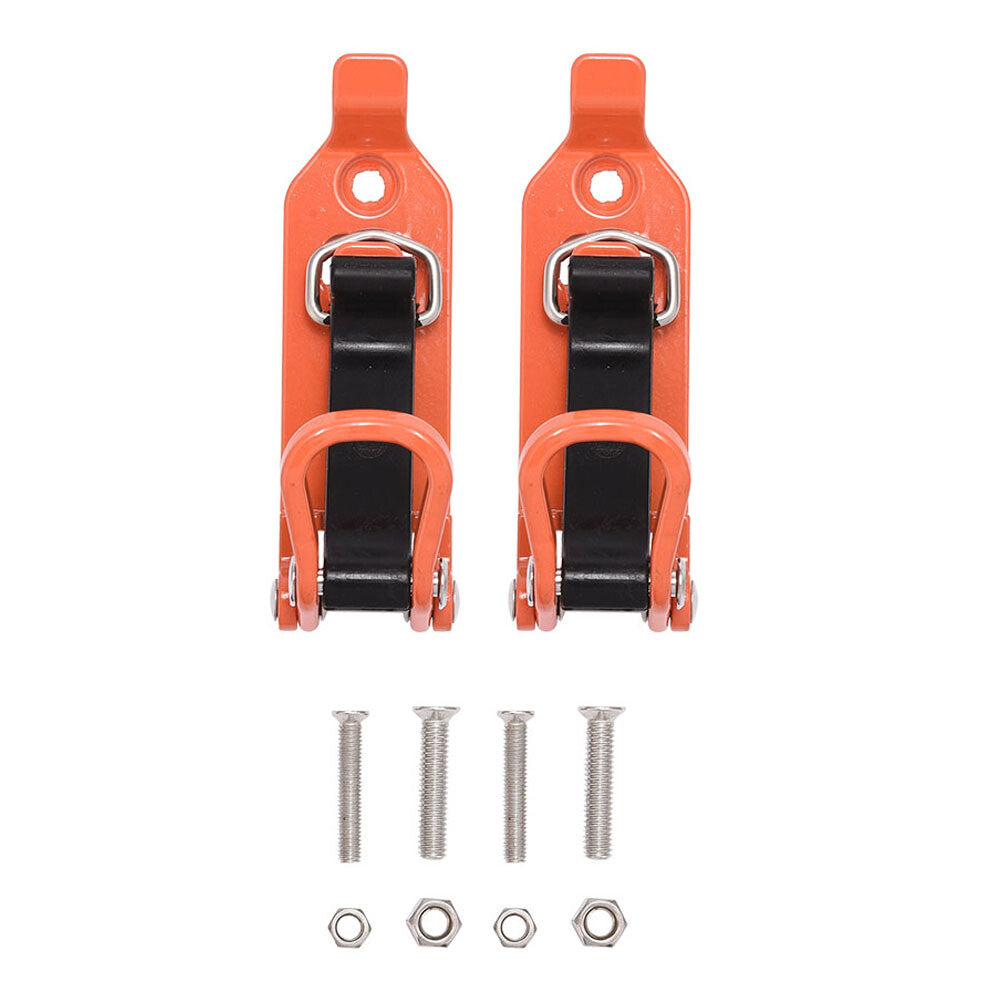 2PCS Shovel Mount for Roof Rack Metal Rubber Clamp Mounting Kit Shovel Holder
