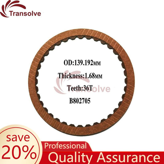 A174 Auto Transmission 2nd/4th Clutch Friction Plate 802705 for GEELY for Suzuki