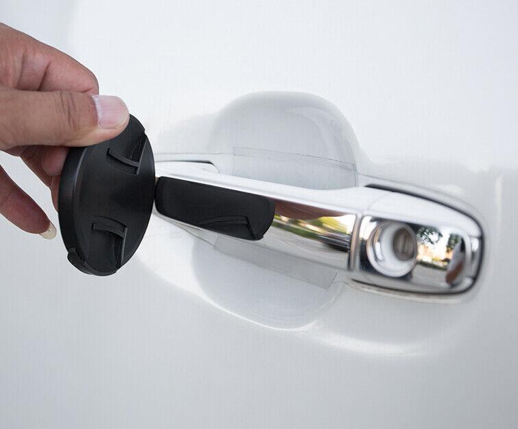 Silver Titanium Exterior Side Door Handle Cover Trim for Toyota for Sienna 2011-2020