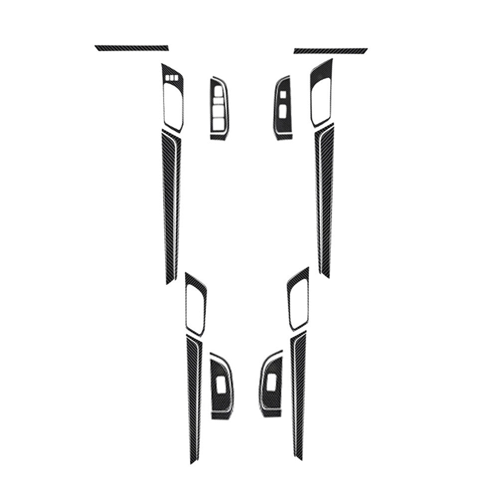 22X Carbon Fiber Door Cover Trim Kit for Subaru Outback Legacy 2015-2017
