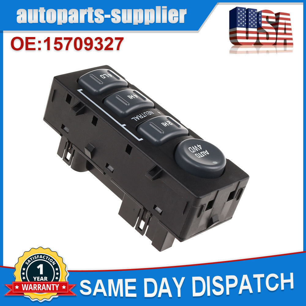 4WD four-wheel drive switch 15709327 is suitable for Chevrolet for GMC for Sierra Silverado for Yukon .