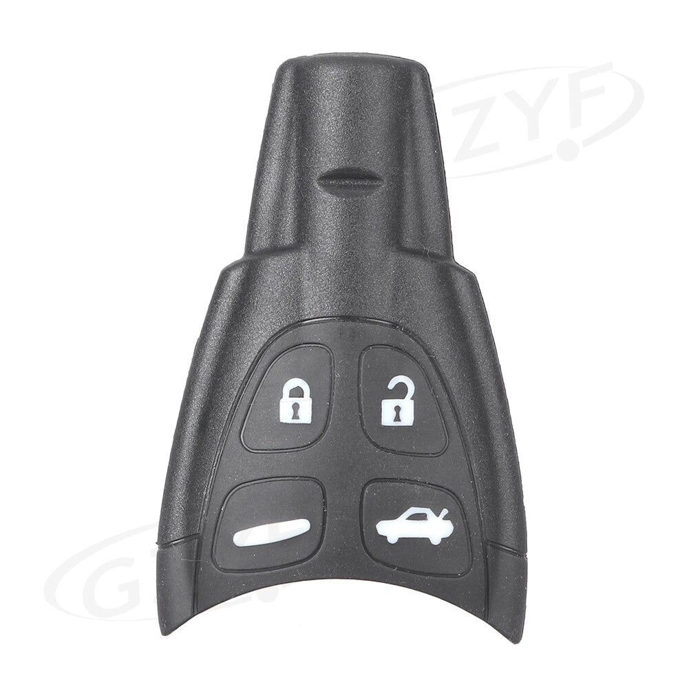 4 Buttons Remote Key Fob Shell Cover Case Keyless for Saab 9-3 Sport Sedan 03-11