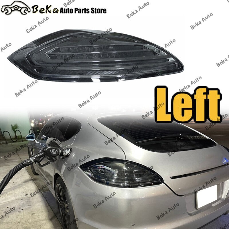 Left side applicable to 2010-2013 for Porsche for Panamera 970.1 Smoke Black LED Taillights (Assy Refit)