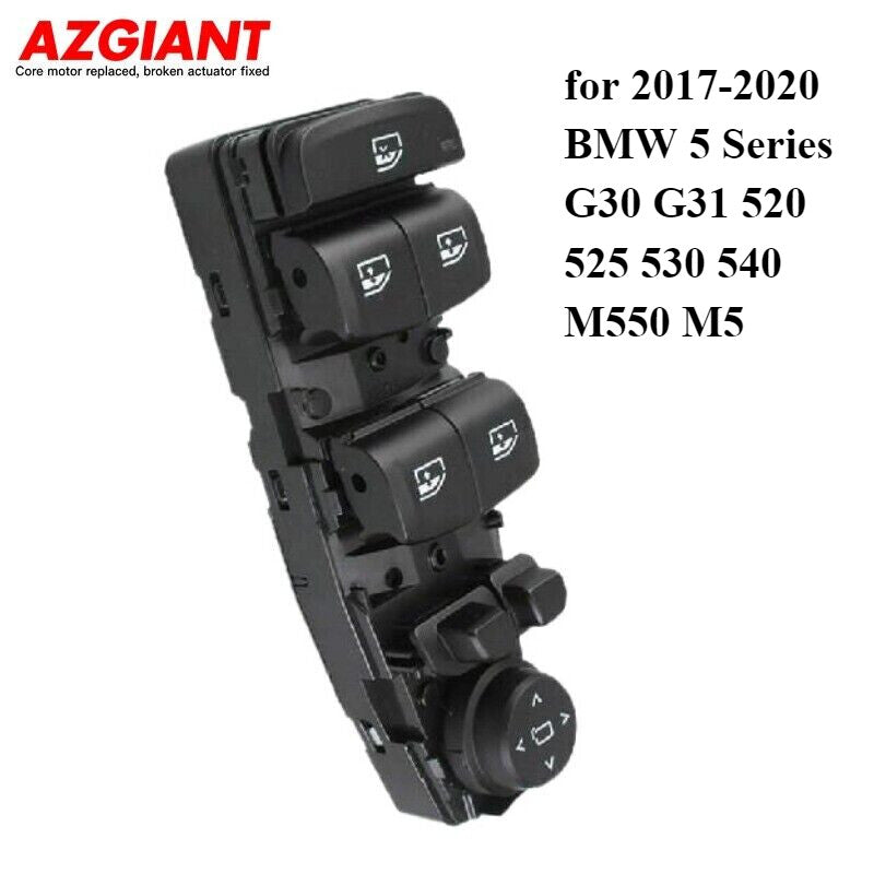 Front left driver's side window switch for BMW 5 Series 61316832729 61319327036