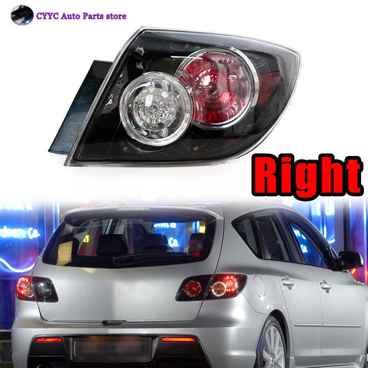 Outside Tail Light Right for Mazda 3 BK Hatchback 2004-2010 Rear Brake Lamp