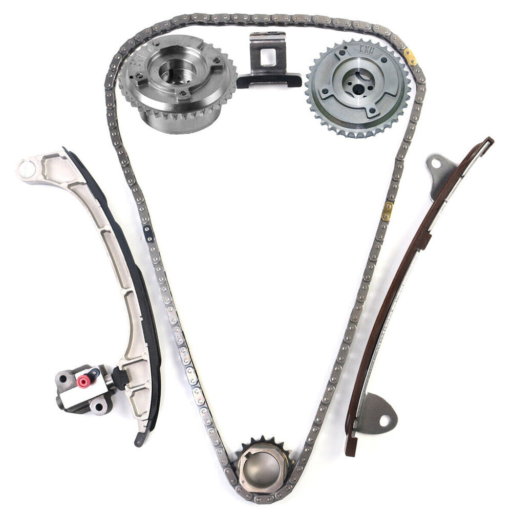 Timing Chain Kit with 2PCS Intake Exhaust VVT Gear Sprocket Fits for Venza RAV4