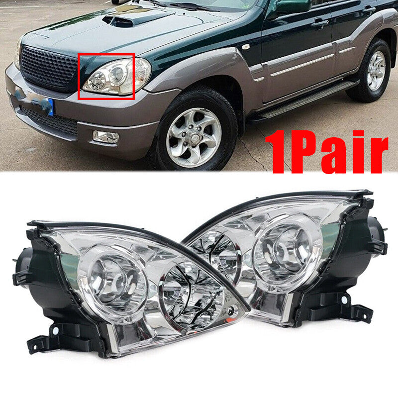 2Pcs for Hyundai Terracan 2001-2006 Pair Running light Headlamp Driving Lamp DRL