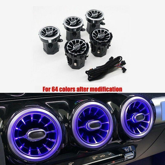 Front and rear vents 7PC+ interior ambient light 5PC For 20-22 for Mercedes-Benz GLB