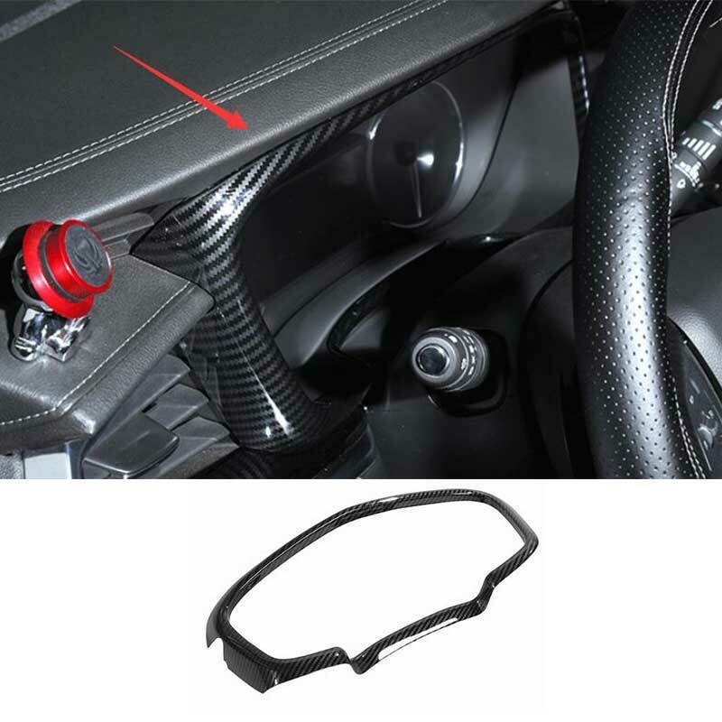 Fit for Cadillac XT5 2020-24 ABS Carbon Fiber Steering Wheel Frame Cover Trim 1P