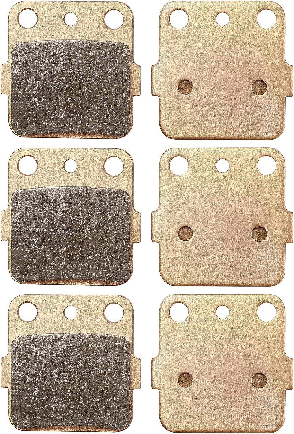 Front and Rear Brake Pads for Honda FourTrax 250 TRX250R TRX300FW Sportrax 400