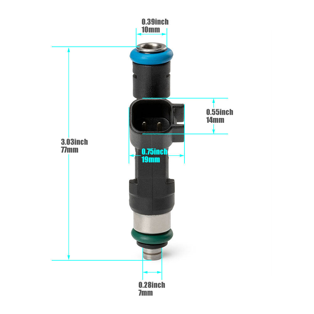 6-piece fuel injector for Jeep , for Dodge for Wrangler , for Chrysler 3.3L and 3.8L. 0280158119